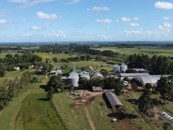 Propriedade com cerealista à venda no RS
